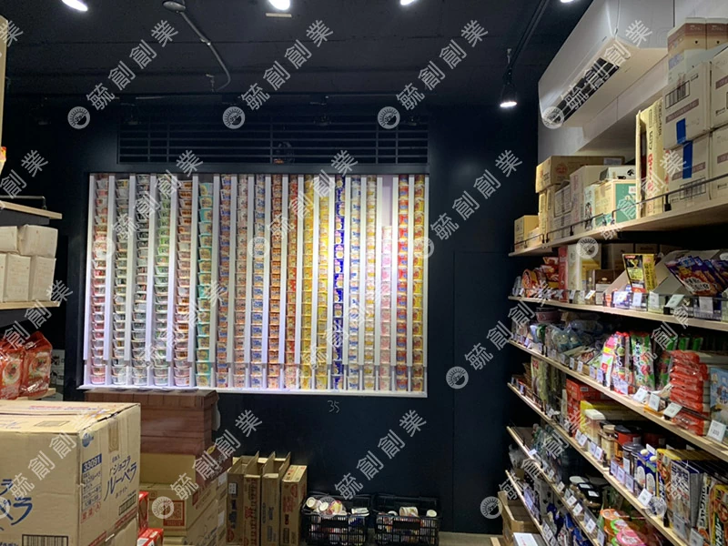 泡麵陳列櫃 壁面泡麵櫃.展示櫃